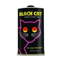 Black Cat Perfumed Talc Powder