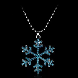 Snowflake Pendant Necklace