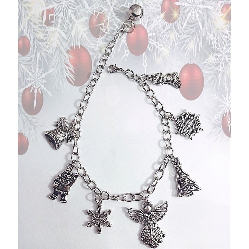 Charm Bracelet - Christmas Theme