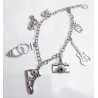 Charm Bracelet - Punk Rock Theme