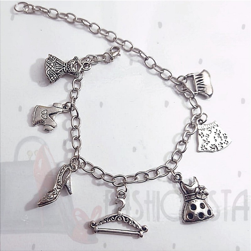 Charm Bracelet - Fashionista Theme