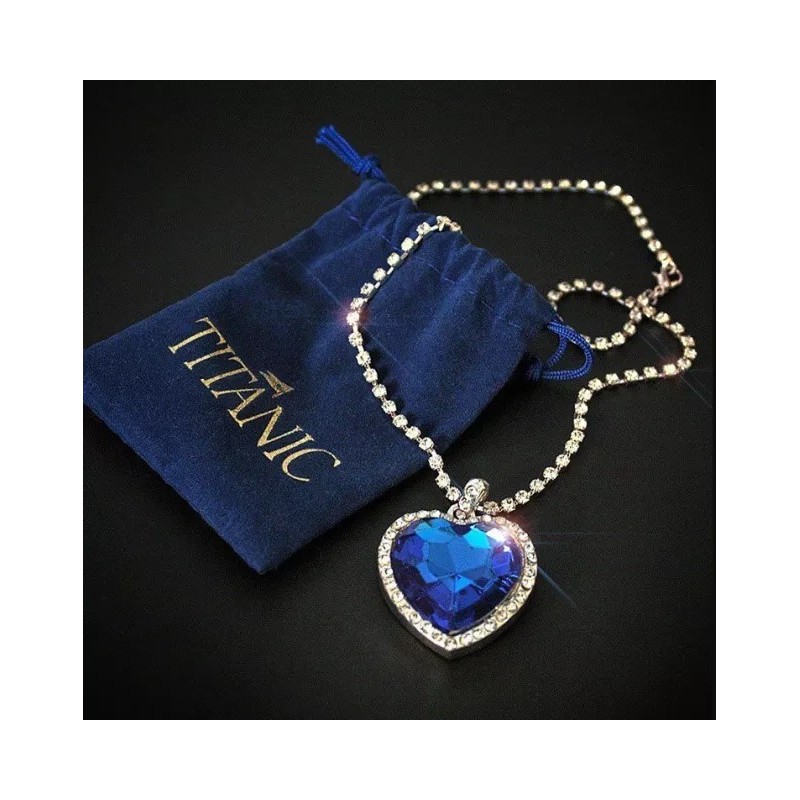 Titanic Heart of the Ocean Necklace