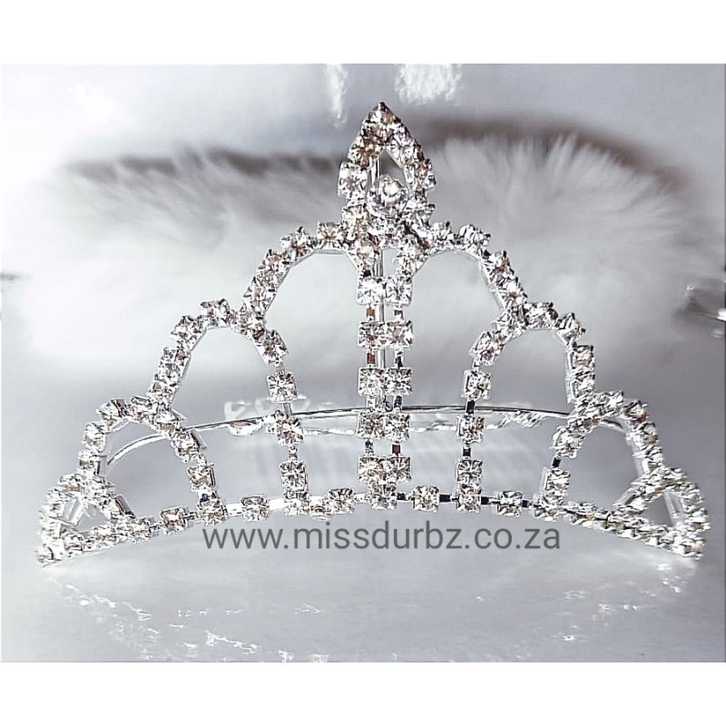 Mini Tiara Crown Hair Slide