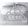 Mini Tiara Crown Hair Slide