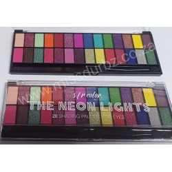 28 Colour Neon Lights Eyeshadow Palette