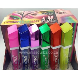 2 in 1 Neon Eyeshadow / Lipgloss