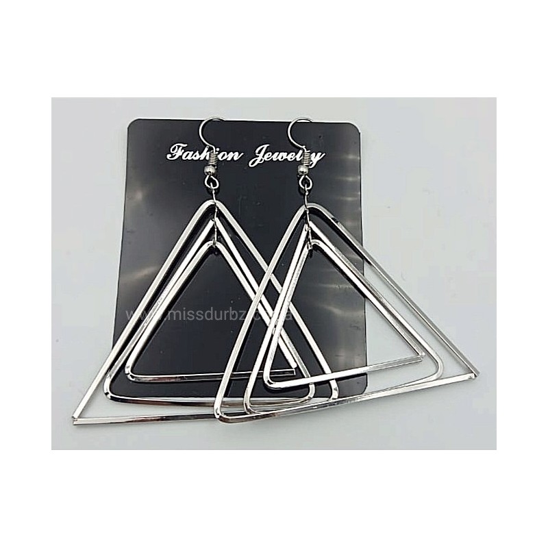 Triangle Drop Earrings