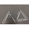 Triangle Drop Earrings