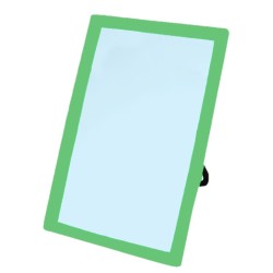 Mirror with Plastic Frame Stand