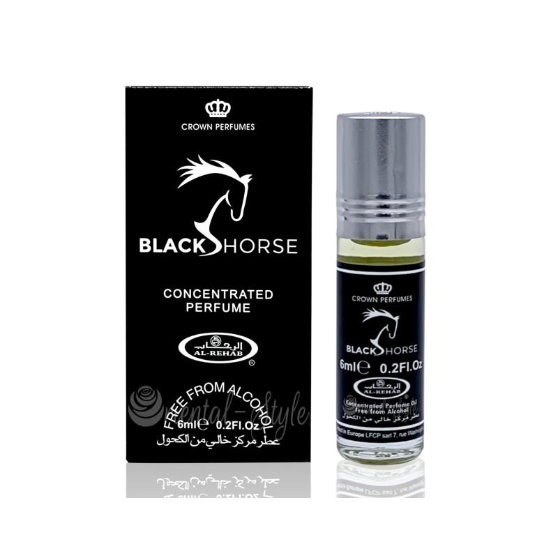 Crown Perfumes Black Horse Attar Perfume Roll on