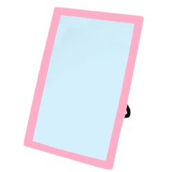 Mirror with Plastic Frame Stand