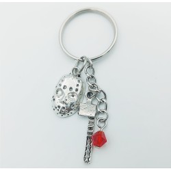 Jason Voorhees Friday the 13th Movie Keychain