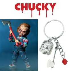 Chucky Child's Play Movie Keychain