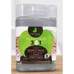 Cutish by Razia's Activated Charcoal 3 in 1