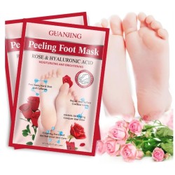 Rose & Hyaluronic Acid Peeling Foot Mask