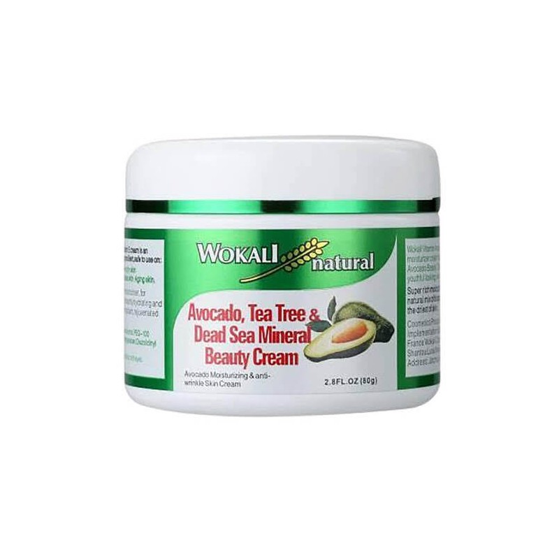 Wokali Avocado Tea Tree & Dead Sea Mineral Beauty Cream