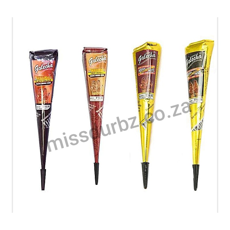 Golecha Henna Cone - Assorted