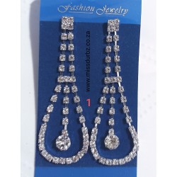 Diamante Earrings - Assorted