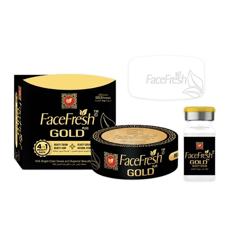 Face Fresh Gold Beauty 4 In 1 Pack