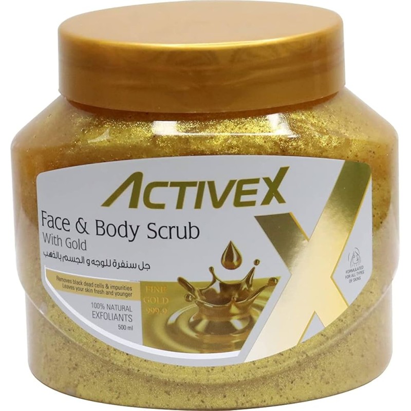 ActiveX Gold Face & Body Scrub