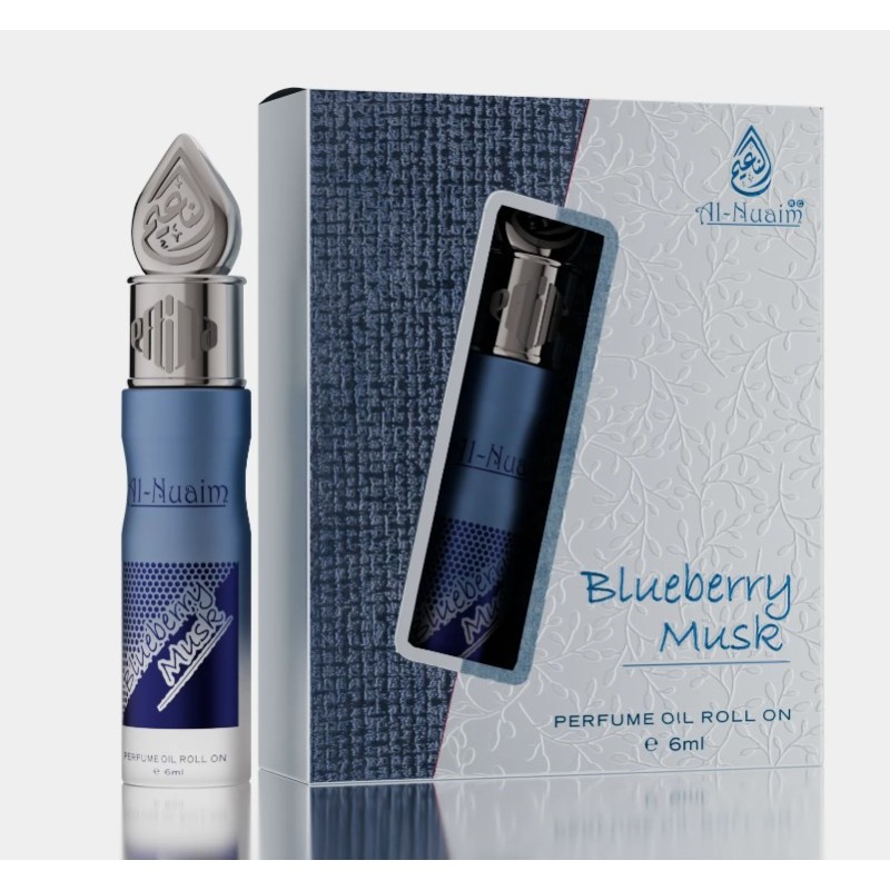 Al-Nuaim Blueberry Musk Attar Perfume Roll On