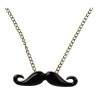 Mustache Pendant Necklace