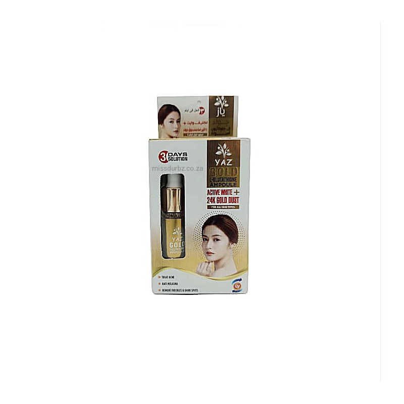 YAZ Gold L-Glutathione Ampoule Face Serum