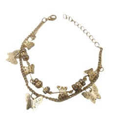 Gold Plated Butterfly Charm...