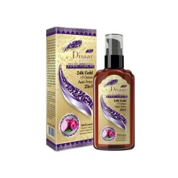 Disaar Natural Anti Frizz Treatment Hair Oil 24K Gold And Onion Hair Serum