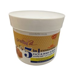 PrettyBe 5 in 1 Exfoliating Scrub for Face & Body - Assorted