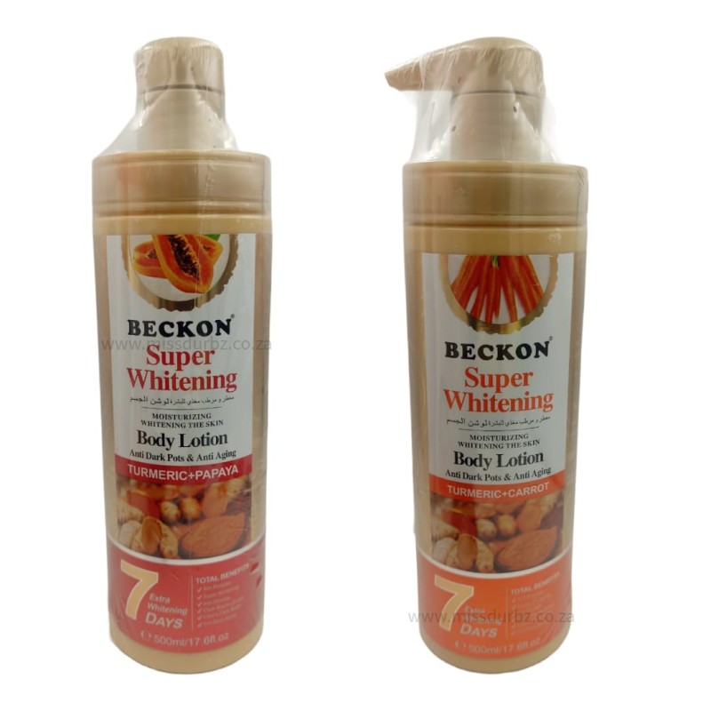 Beckon Turmeric Body Lotion - Assorted