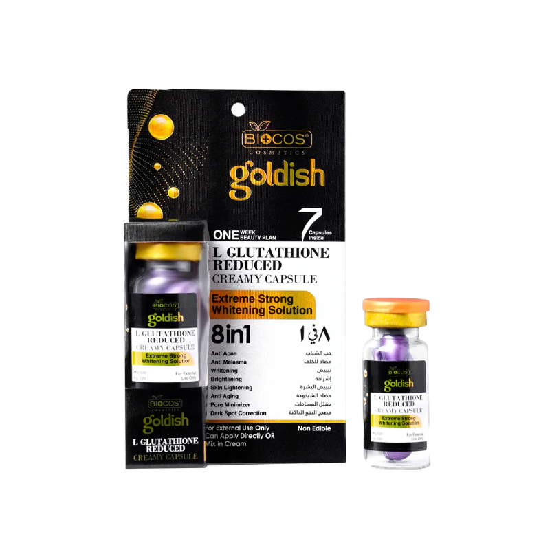 Biocos Goldish L-Glutathione Creamy Capsules