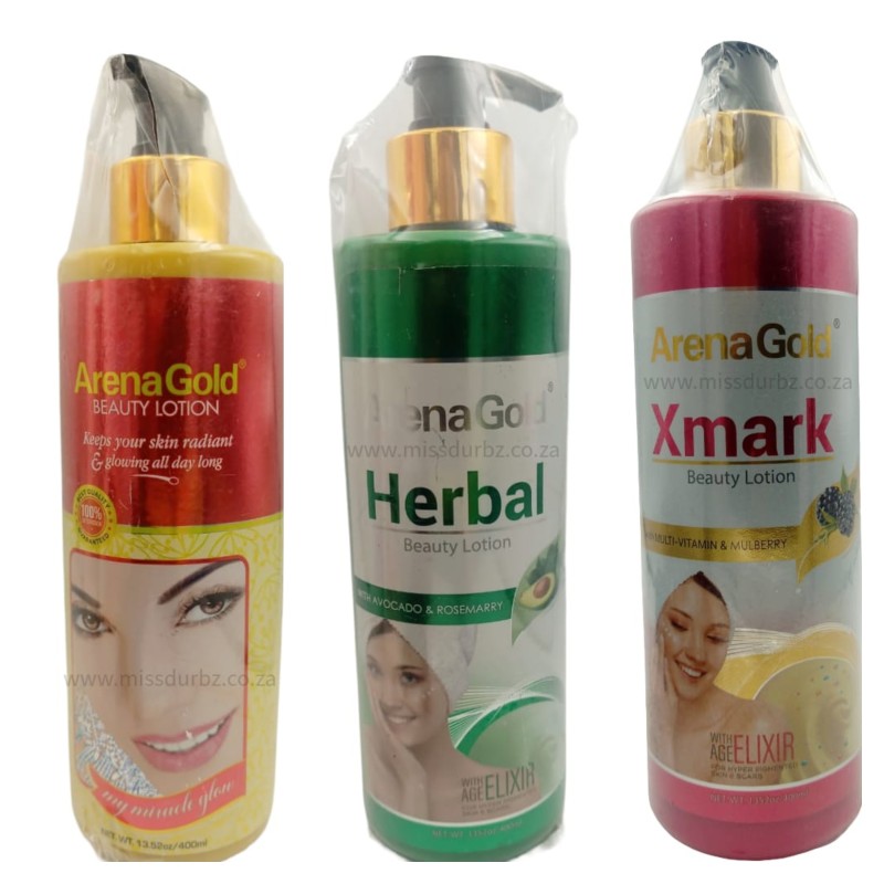Arena Gold Body Lotion - Assorted
