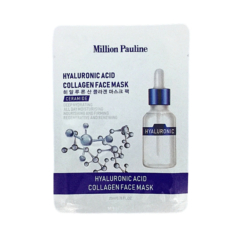 Million Pauline Hyaluronic Acid Collagen Face Mask