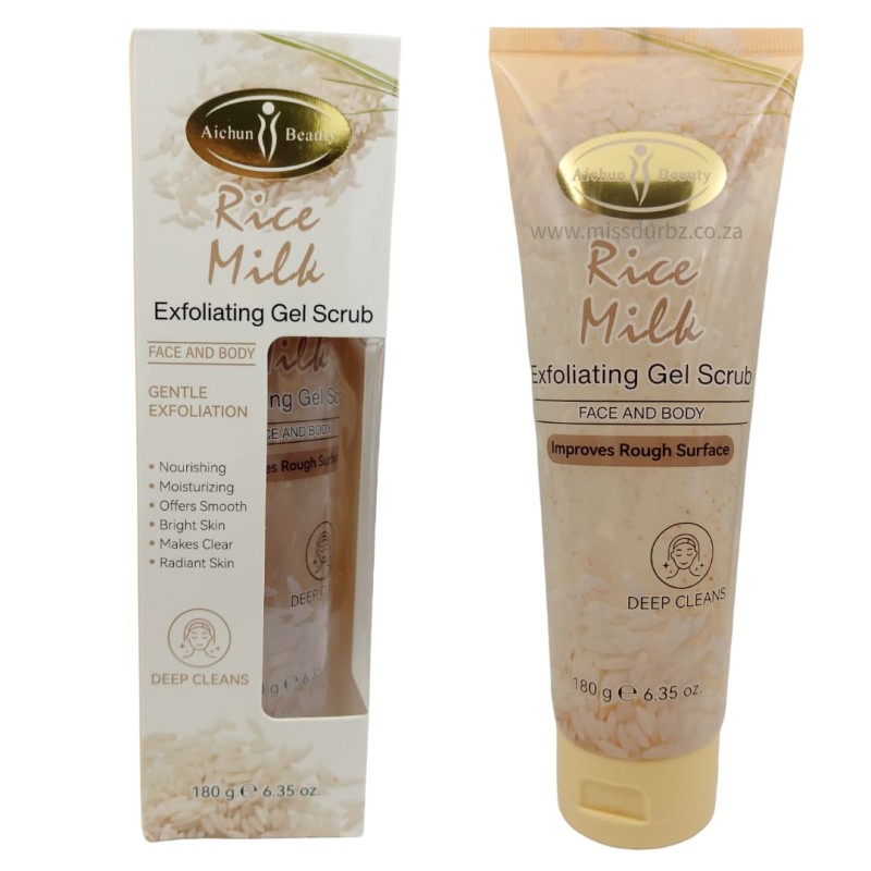 Aichun Beauty Rice & Milk Exfoliating Gel Scrub