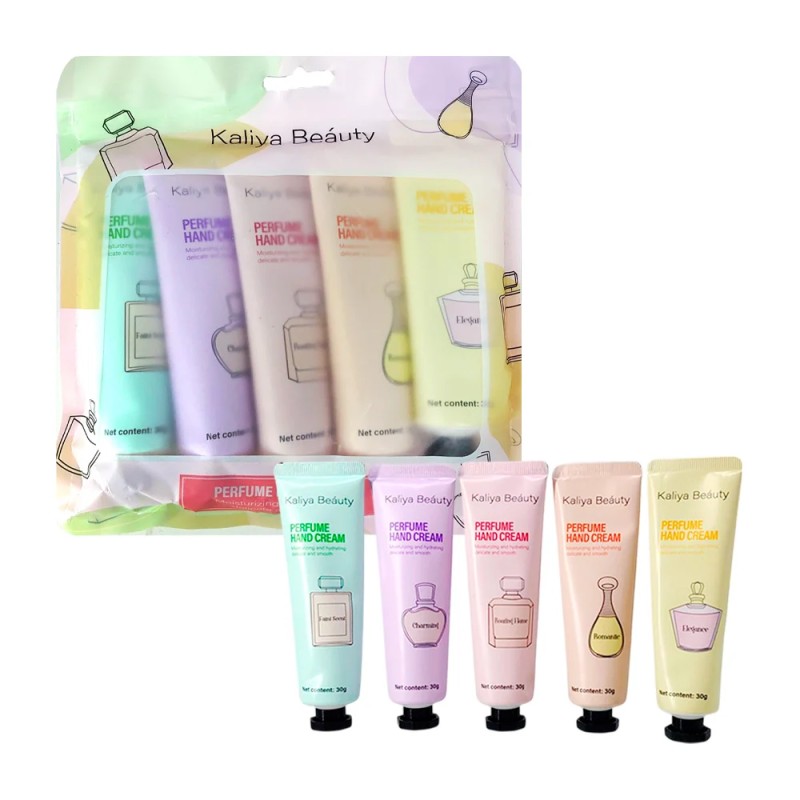 5pc Perfume Hand Cream Set