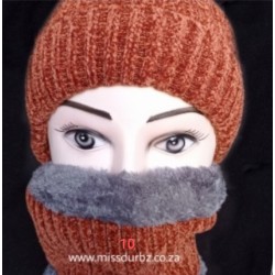 Winter Beanie and Scarf Set