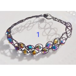 Tattoo Choker Bracelet - Assorted Colours