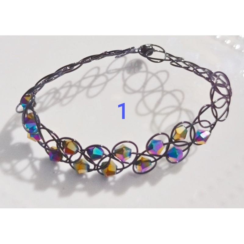 Tattoo Choker Bracelet - Assorted Colours