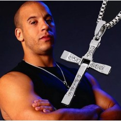 Fast & Furious Cross Pendant Necklace