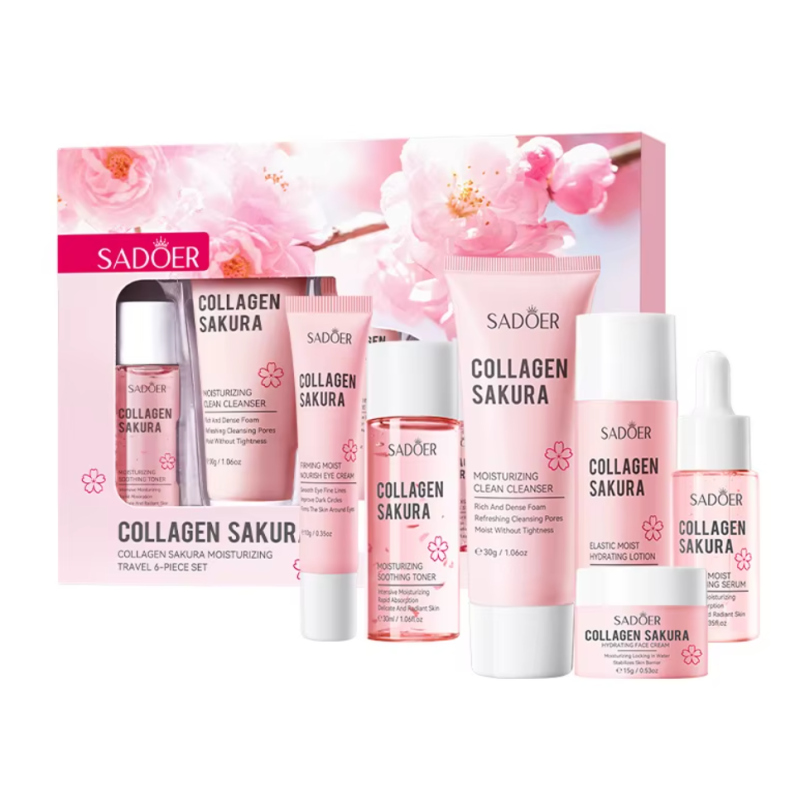 Collagen Sakura Moisturizing 6pc Set