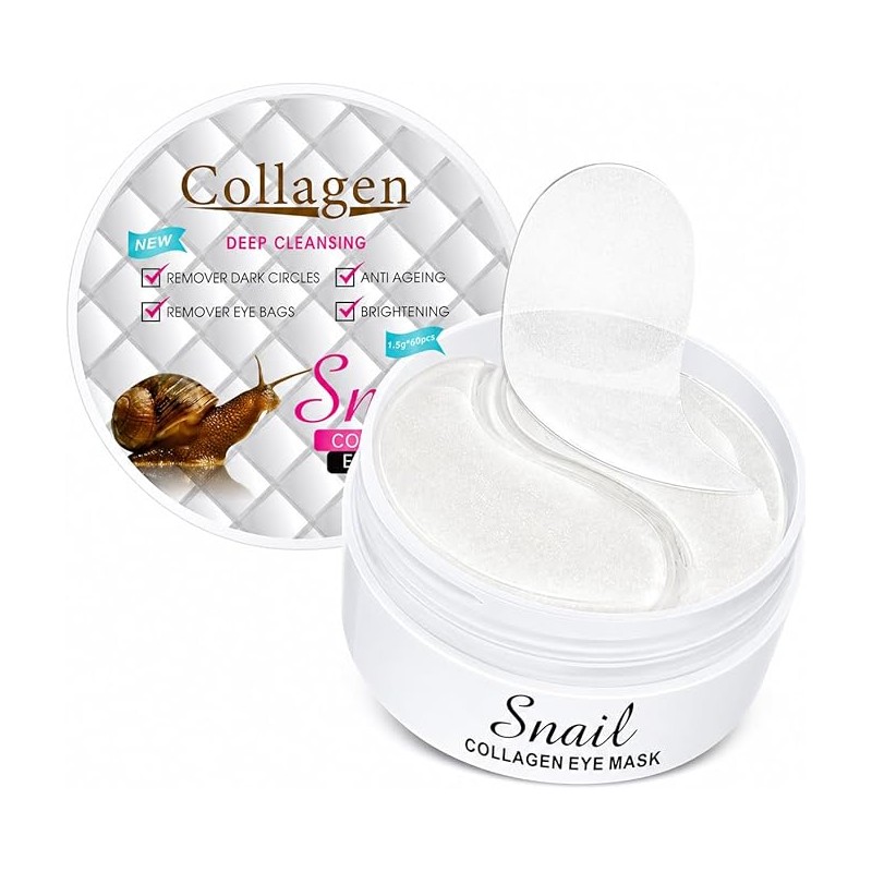 Collagen Snail Eye Masks - 60pcs