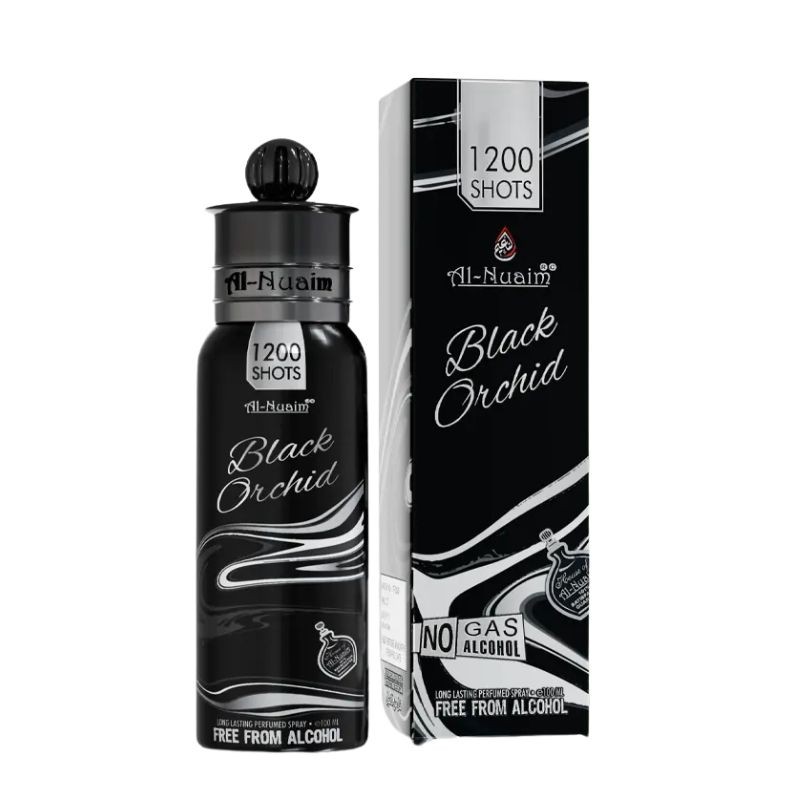 Al-Nuaim Black Orchid Perfume Spray 1200 Shots