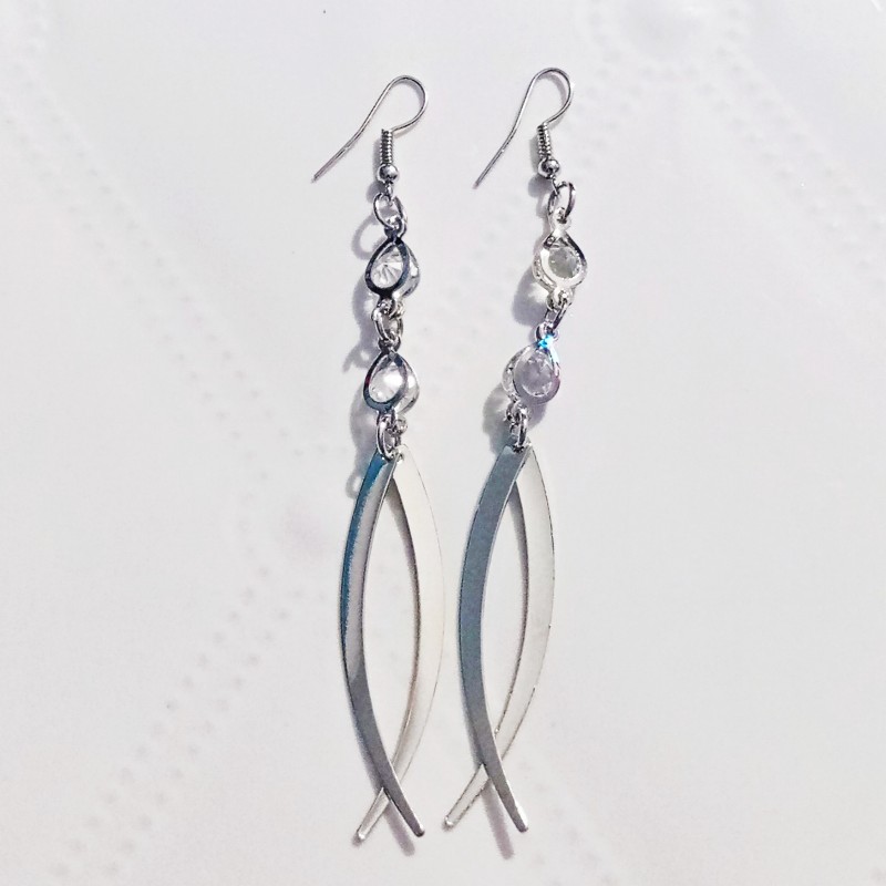 Silver Dangle Earrings