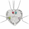 4pc Friendship Necklace