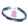 Denim Choker Necklace