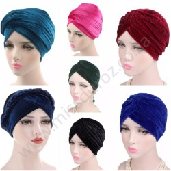 Velvet Turban Hijab Scarf