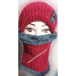 Winter Beanie and Scarf Set