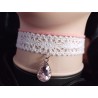 Lace Choker with Charm