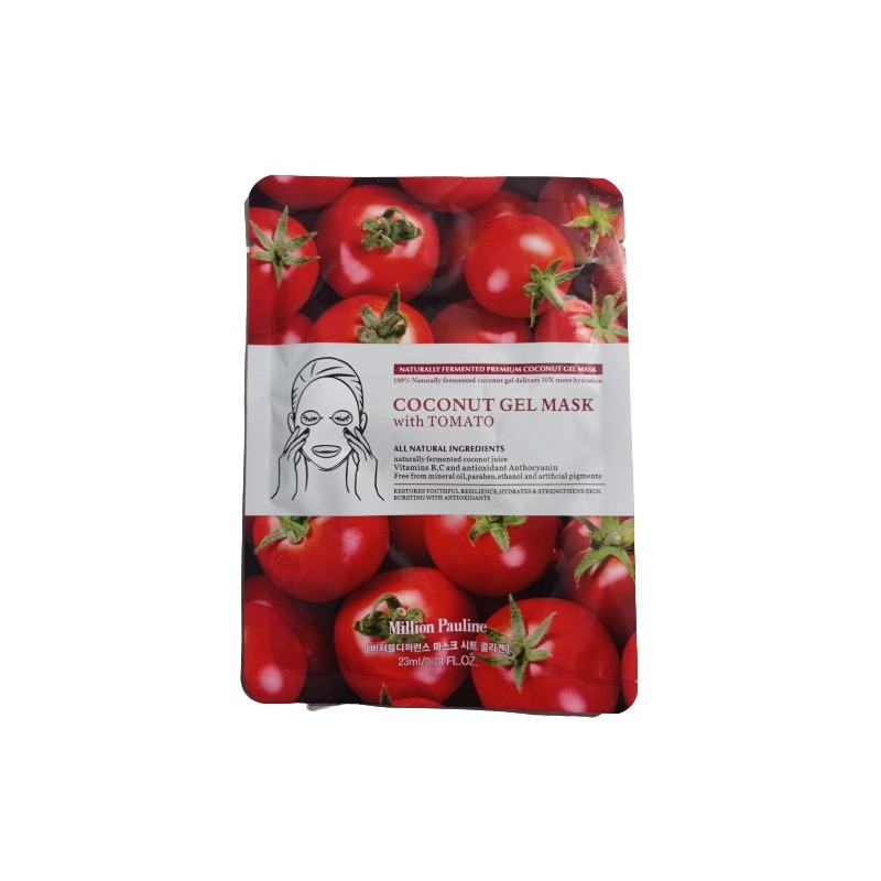 Million Pauline Coconut Gel Mask - Tomato